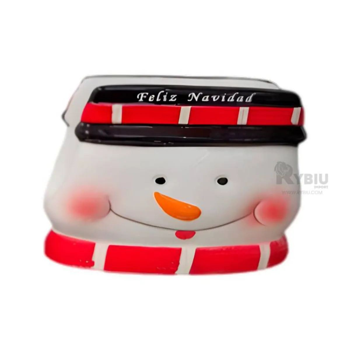 GENERICO - Portaservilletas Navideño con Diseño de Muñeco de Nieve