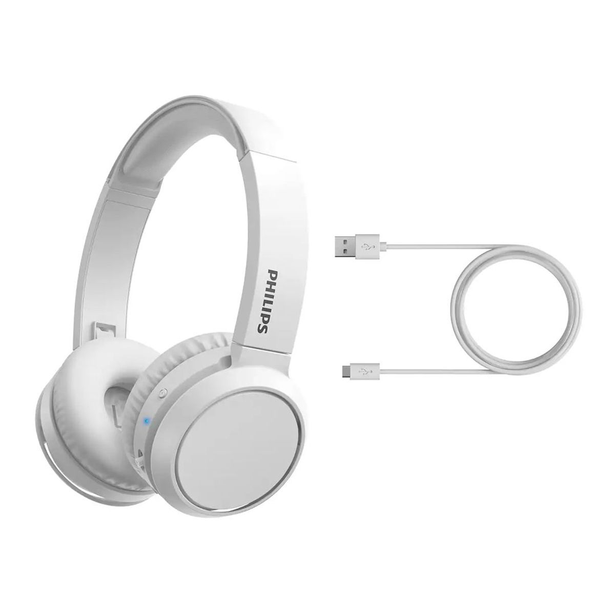 PHILIPS - Audífonos Philips TAH4205 Bluetooth C/Micro 29 Hrs Blanco