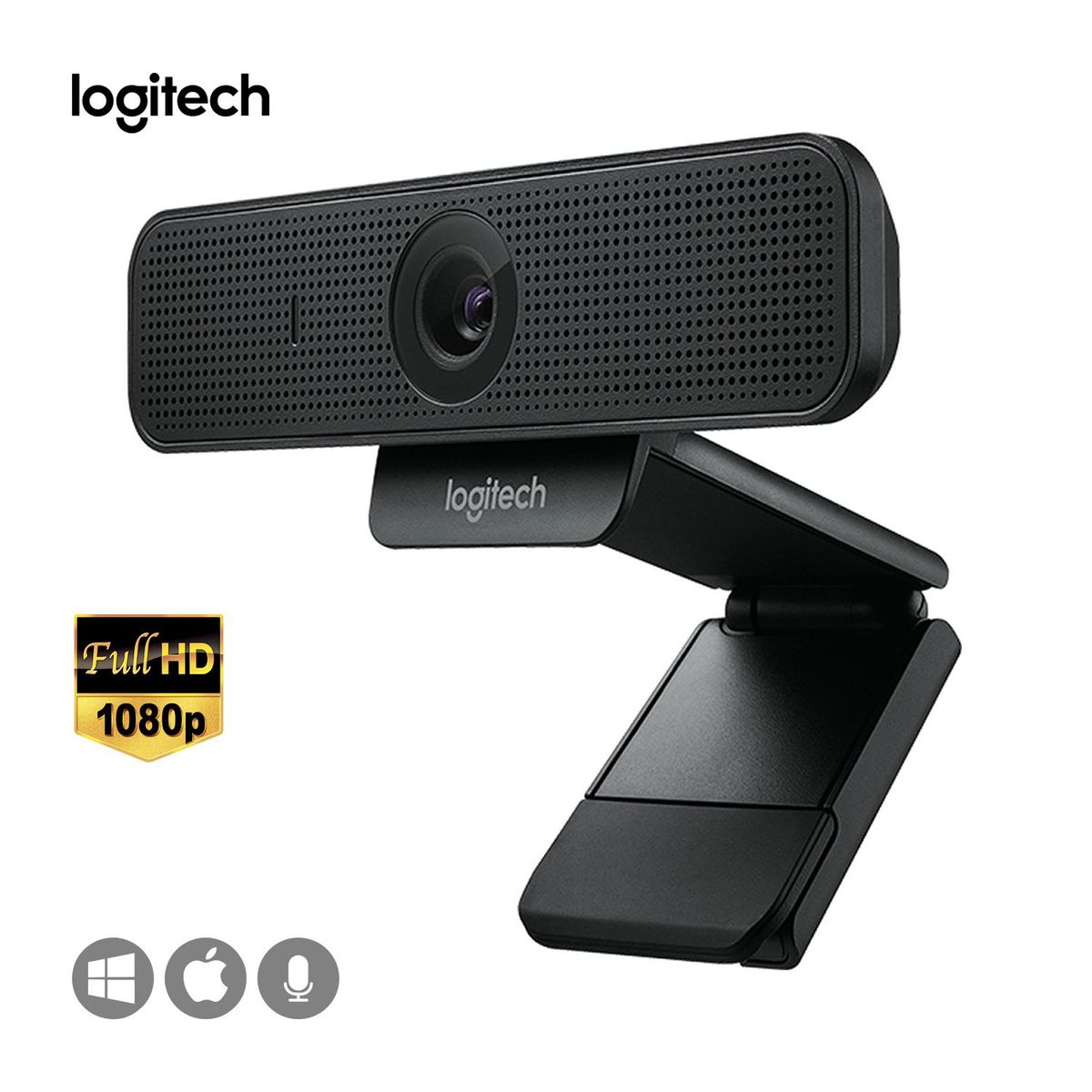LOGITECH - Cámara Webcam LOGITECH C925E FHD 1080P ZOOM 12X Con Micrófono