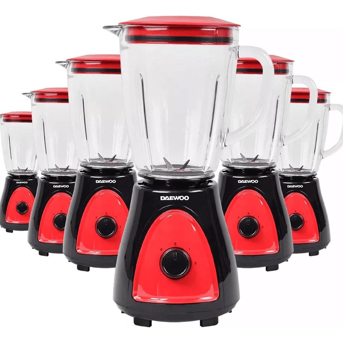 DAEWOO - Licuadora Daewoo 400W 1.5 L Pack x6