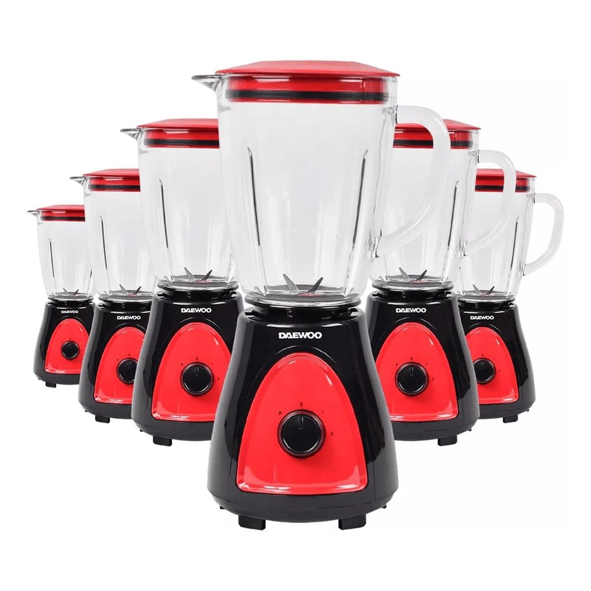 DAEWOO - Licuadora Daewoo 400W 1.5 L Pack x6