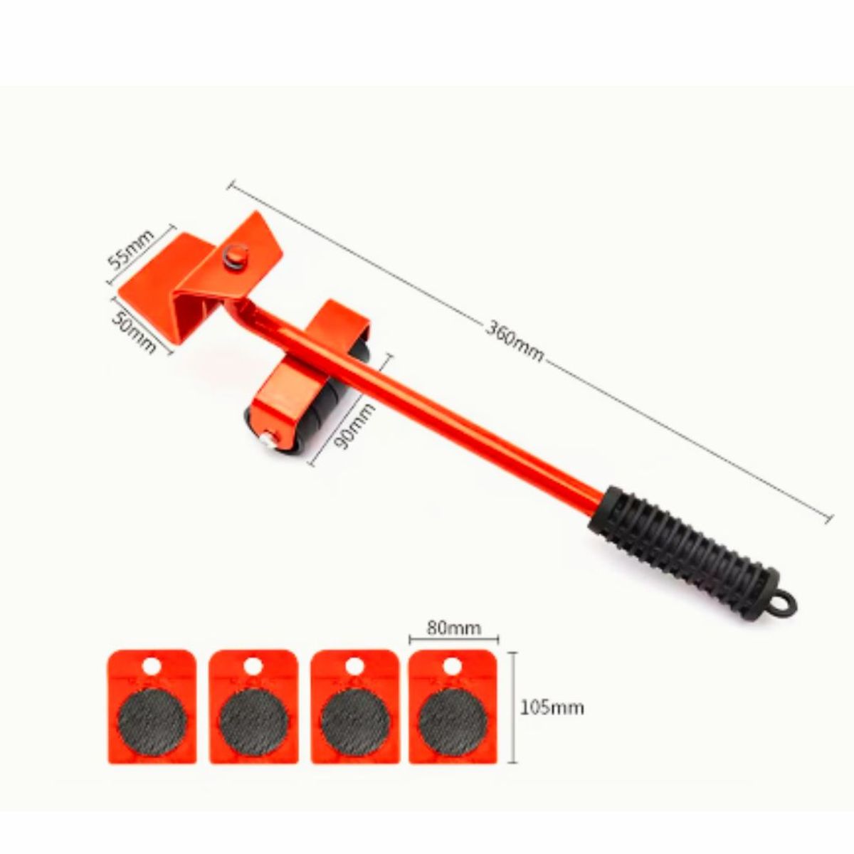 GENERICO - ELEVADOR MOVIL PORTATIL DE OBJETOS PESADOS PARA EL HOGAR