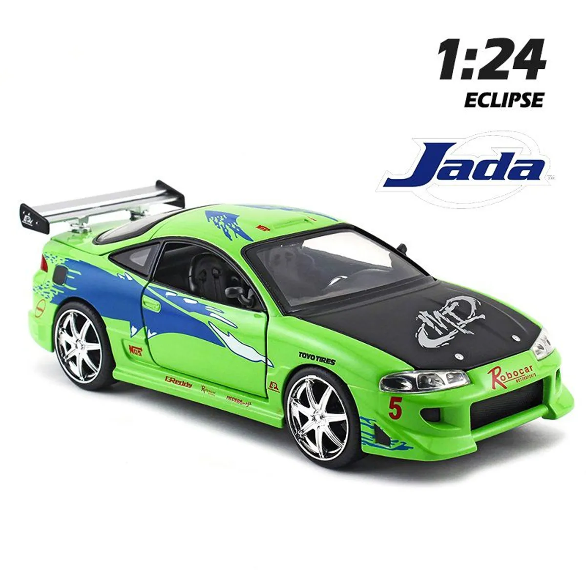 JADA TOYS - AUTO COLECCION RAPIDOS Y FURIOSOS MITSUBISHI ECLIPSE 1 / 24