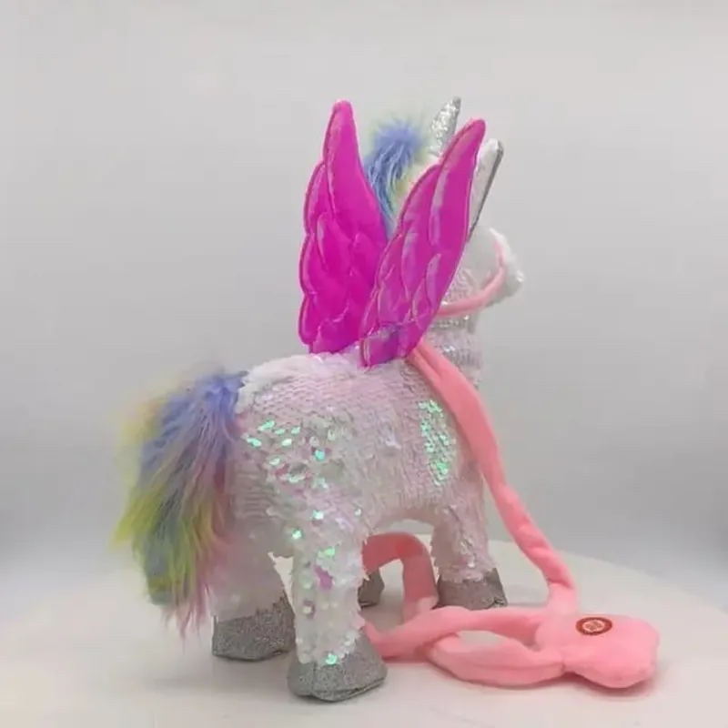 GENERICO - Unicornio Real Camina Morado