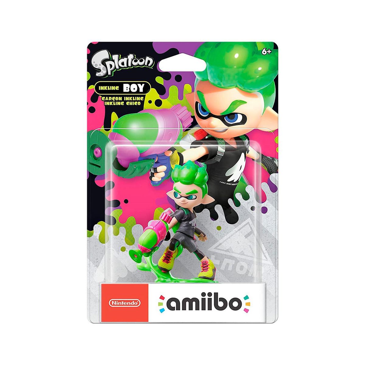 Nintendo - Amiibo Series Splatoon Nintendo Switch Inkling Boy Verde Green
