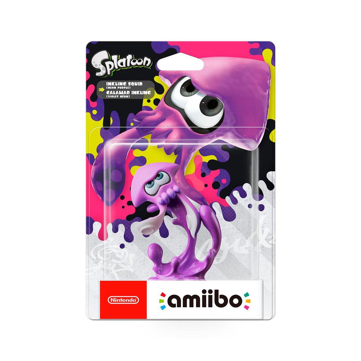 NINTENDO - Amiibo Series Splatoon Nintendo Switch - Inkling Squid Neon Purple