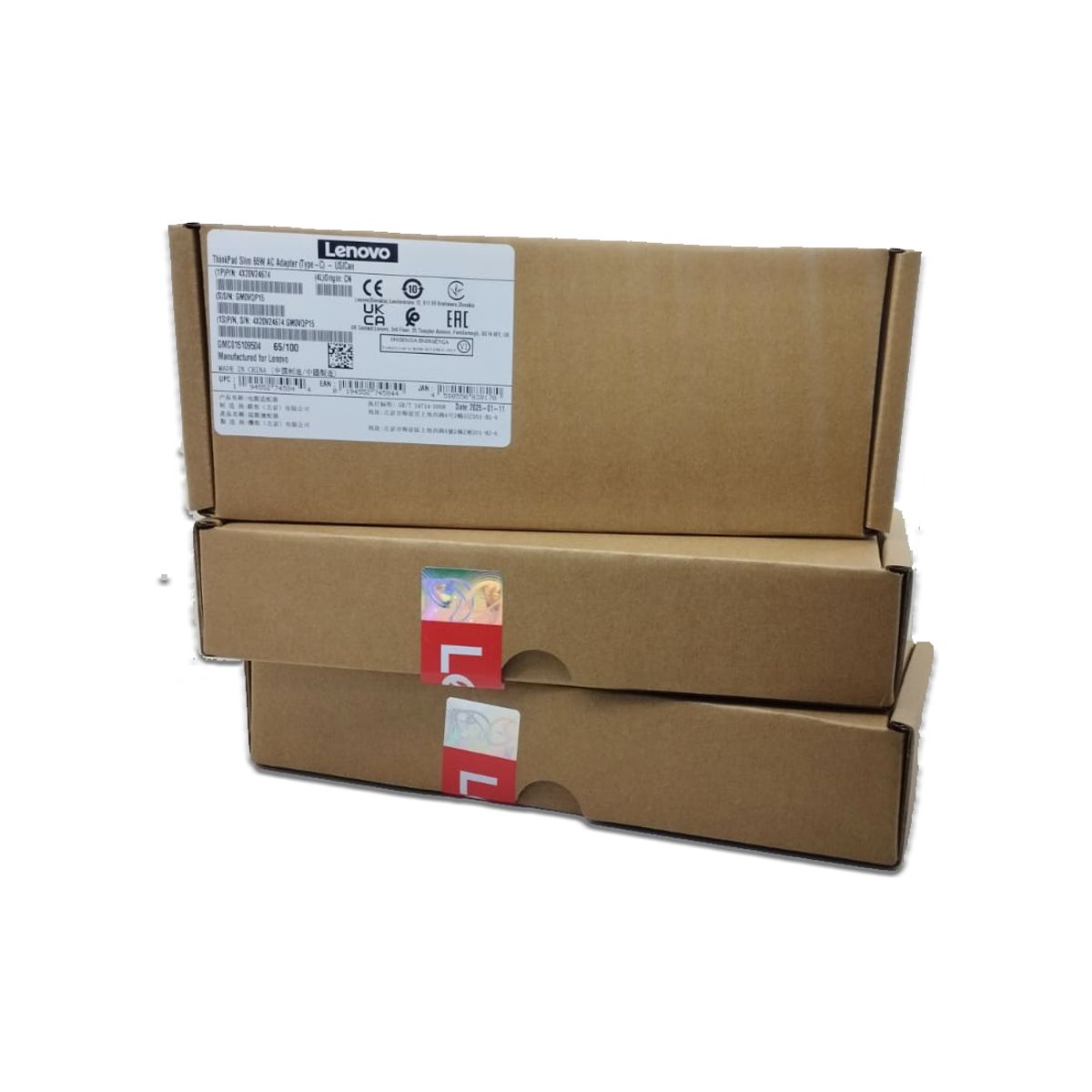 LENOVO - Cargador Lenovo 65w ThinkPad USB Type-C 4X20V24674 Original