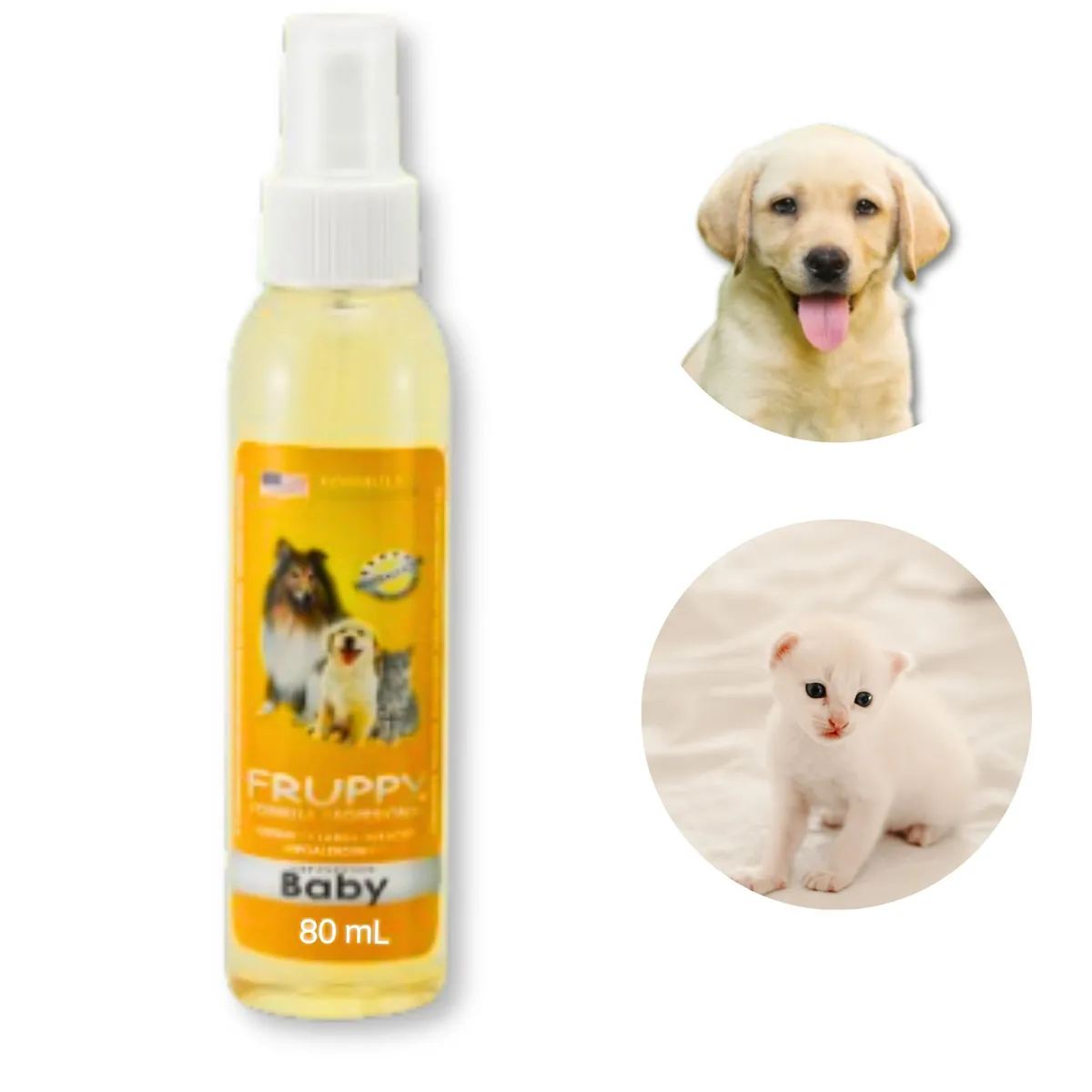 GENERICO - COLONIA PARA MASCOTA FRUPPY BABY x 80 mL