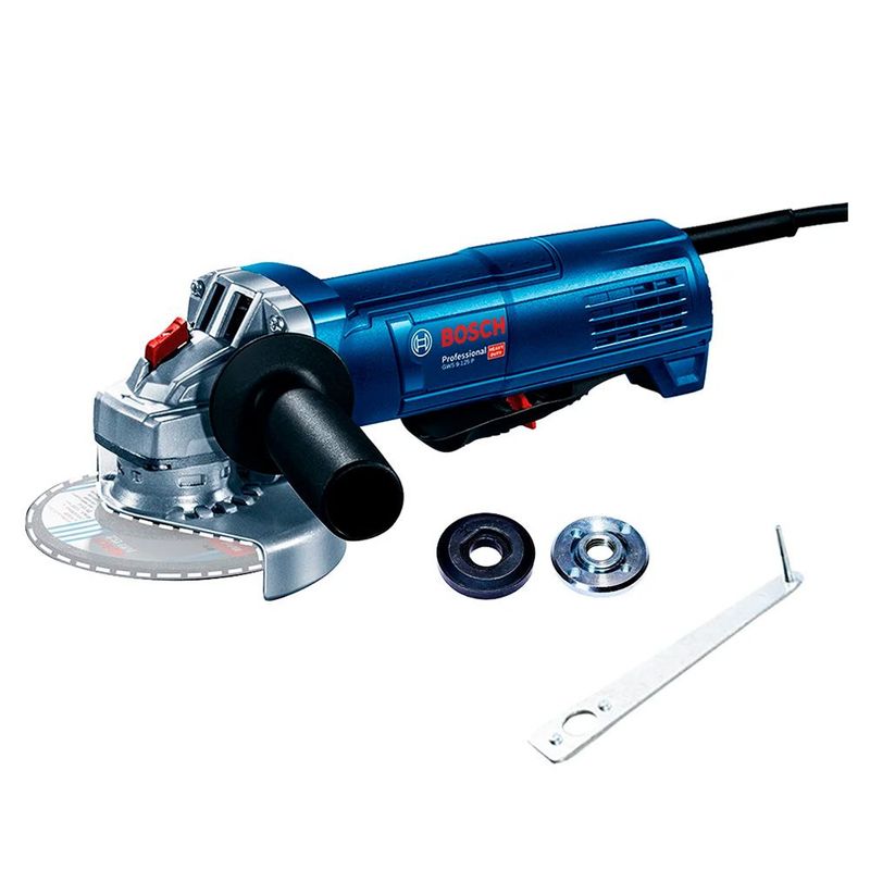 BOSCH - Amoladora Esmeril Angular 5″ Bosch GWS 9-125 P 900W Hombre Muerto