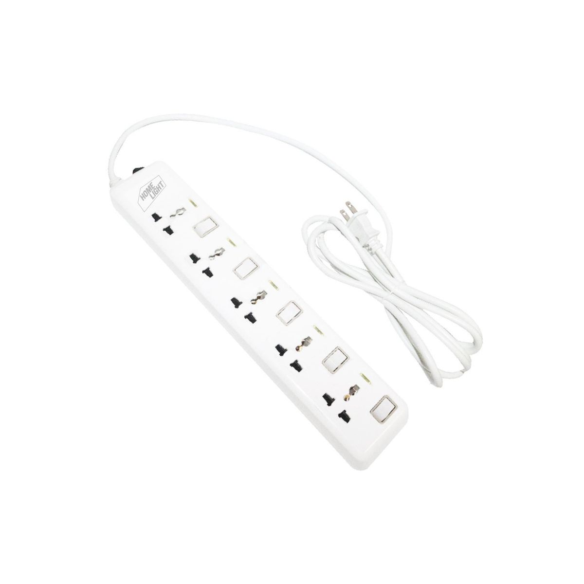 HOME LIGHT - Supresor de pico 5 tomas independientes Luxury Home Light