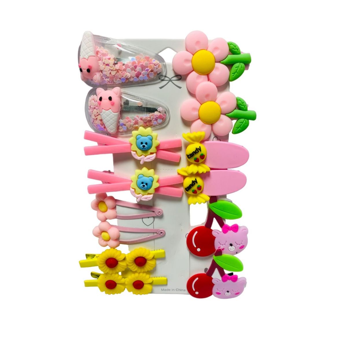GENERICO - Ganchos para Cabello Kawaii H8