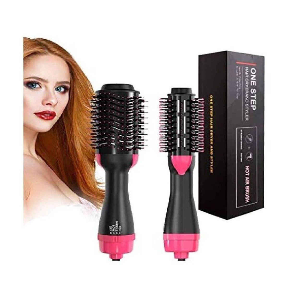 GENERICO - Secador Alisador y Ondulador One Step 2 en 1