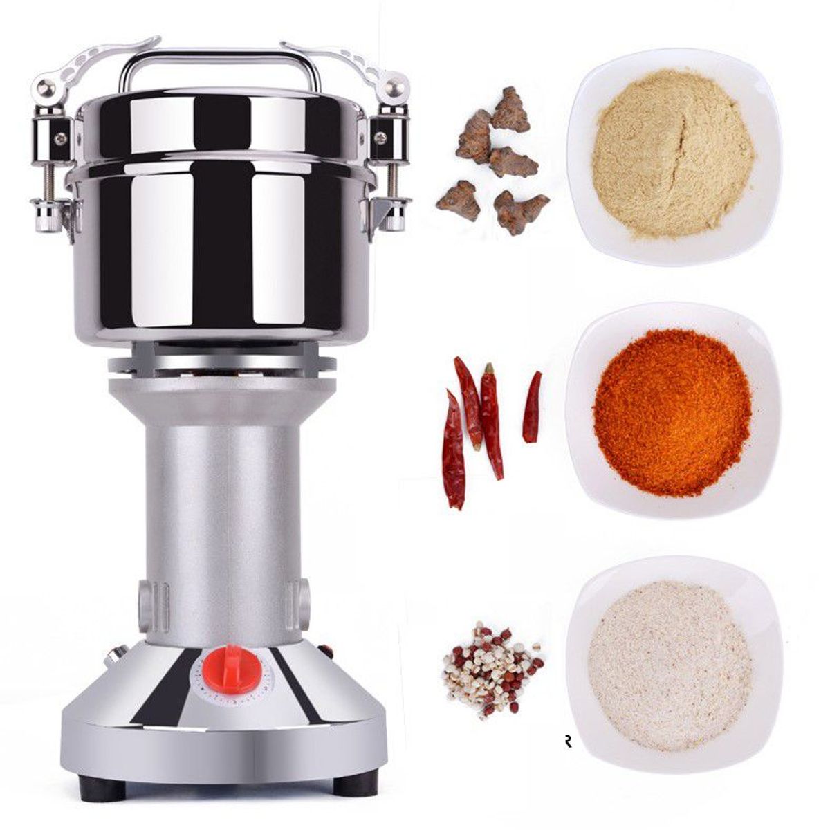 GENERICO - Molino Pulverizador de Grano De 200 Gramos