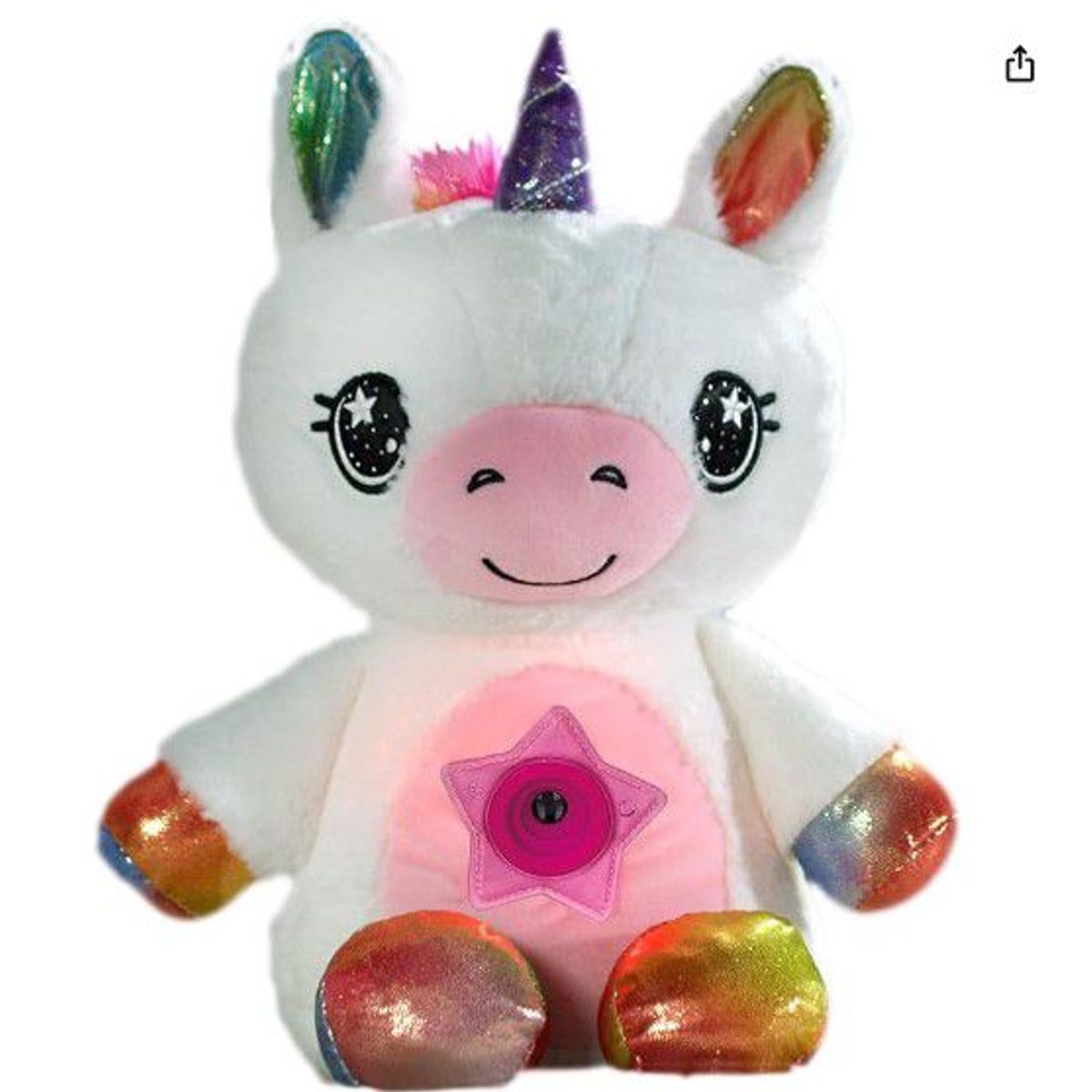 GENERICO - Peluche proyector estrella apego