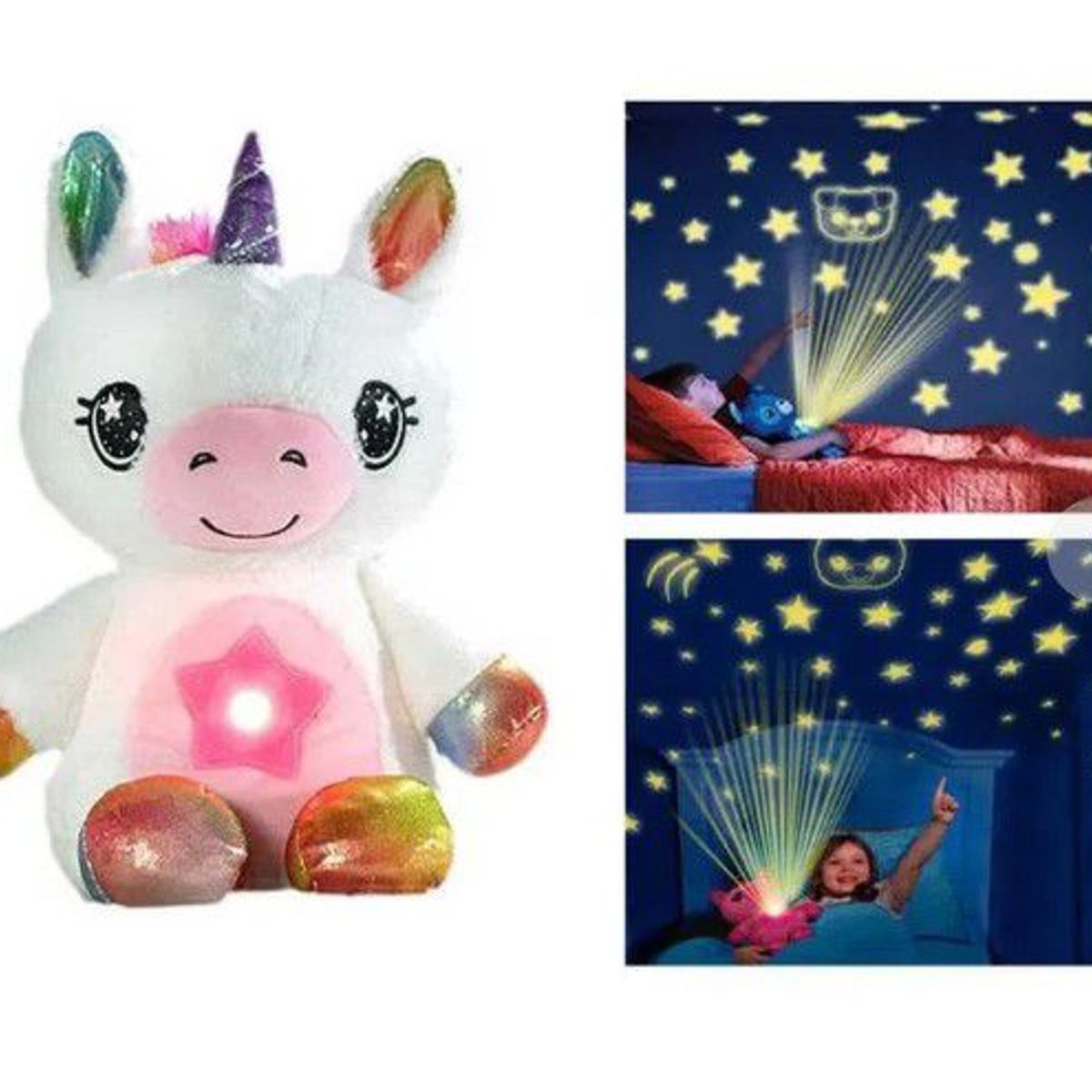 GENERICO - Peluche proyector estrella apego
