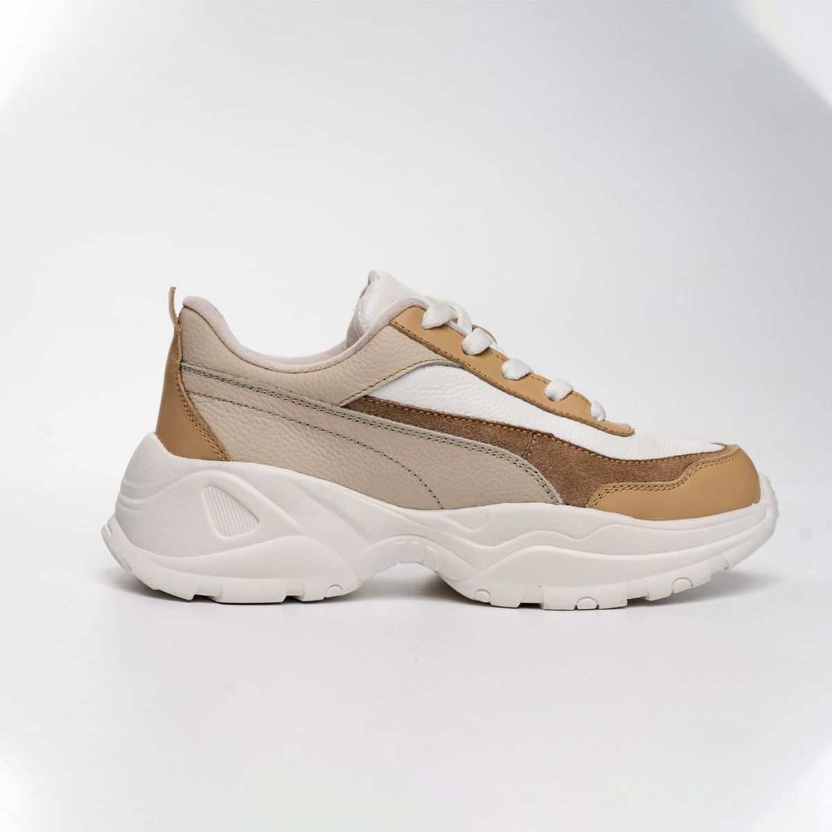 GLINT - Zapatillas Urbanas de Cuero Mujer 48008