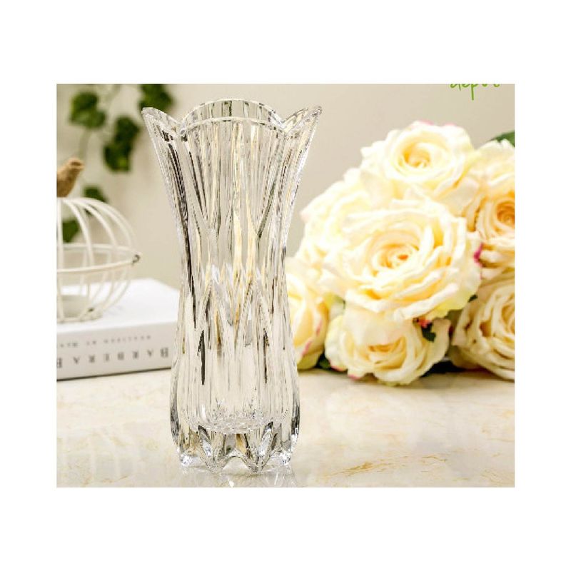 GENERICO - Florero  Cristal Vintage Elengante 900ml
