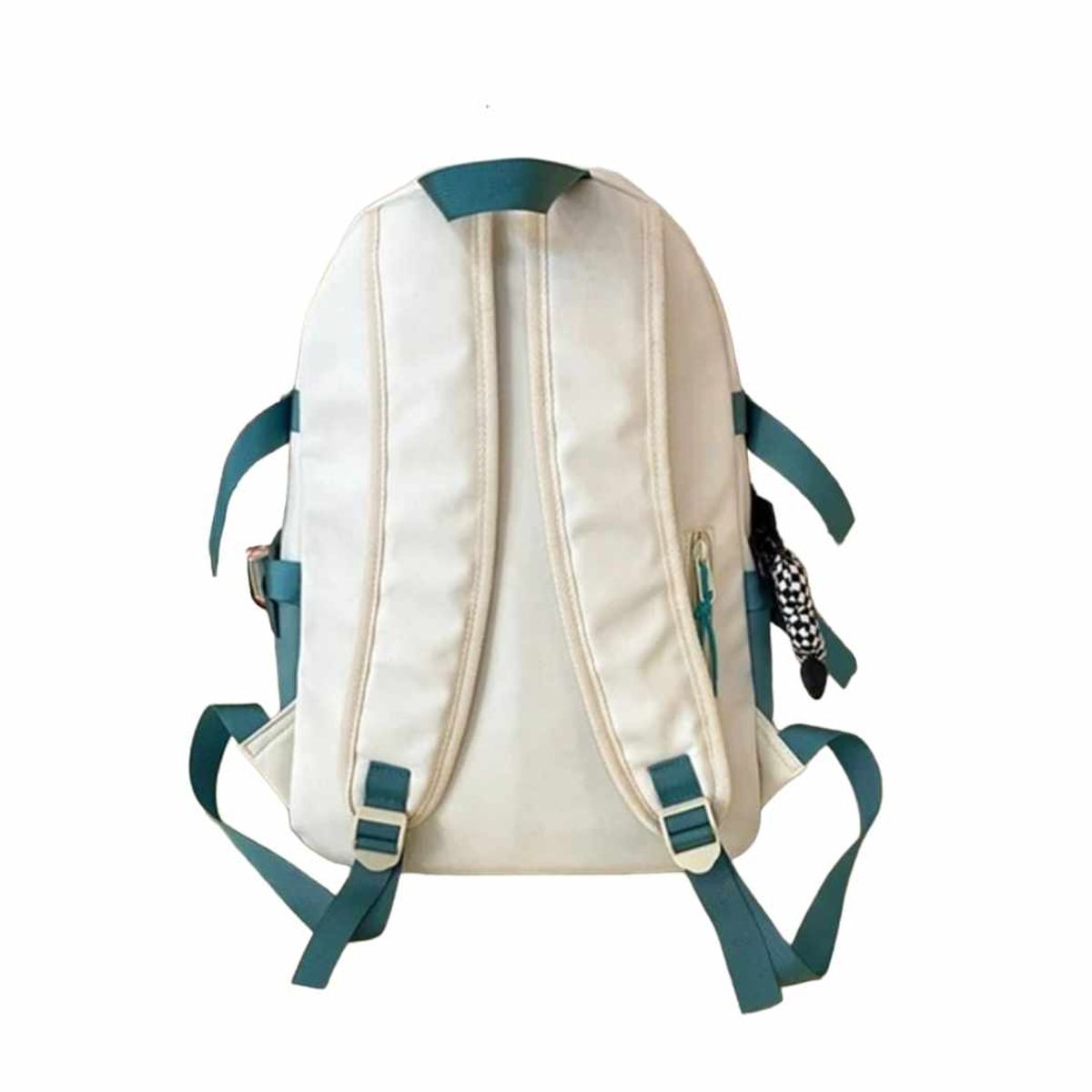 GENERICO - Mochila Kawai Juvenil Grande Coreana de Dinosaurio Gatito Lila