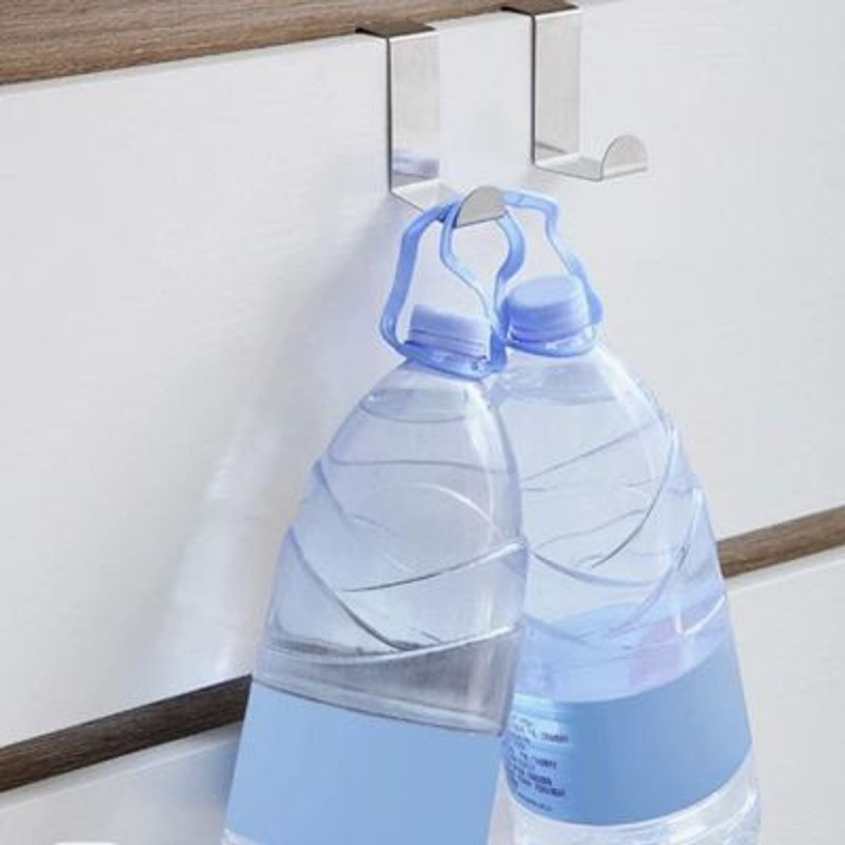 GENERICO - PERCHERO COLGADOR PORTATIL PARA PUERTA CAJONES 6 UNDS