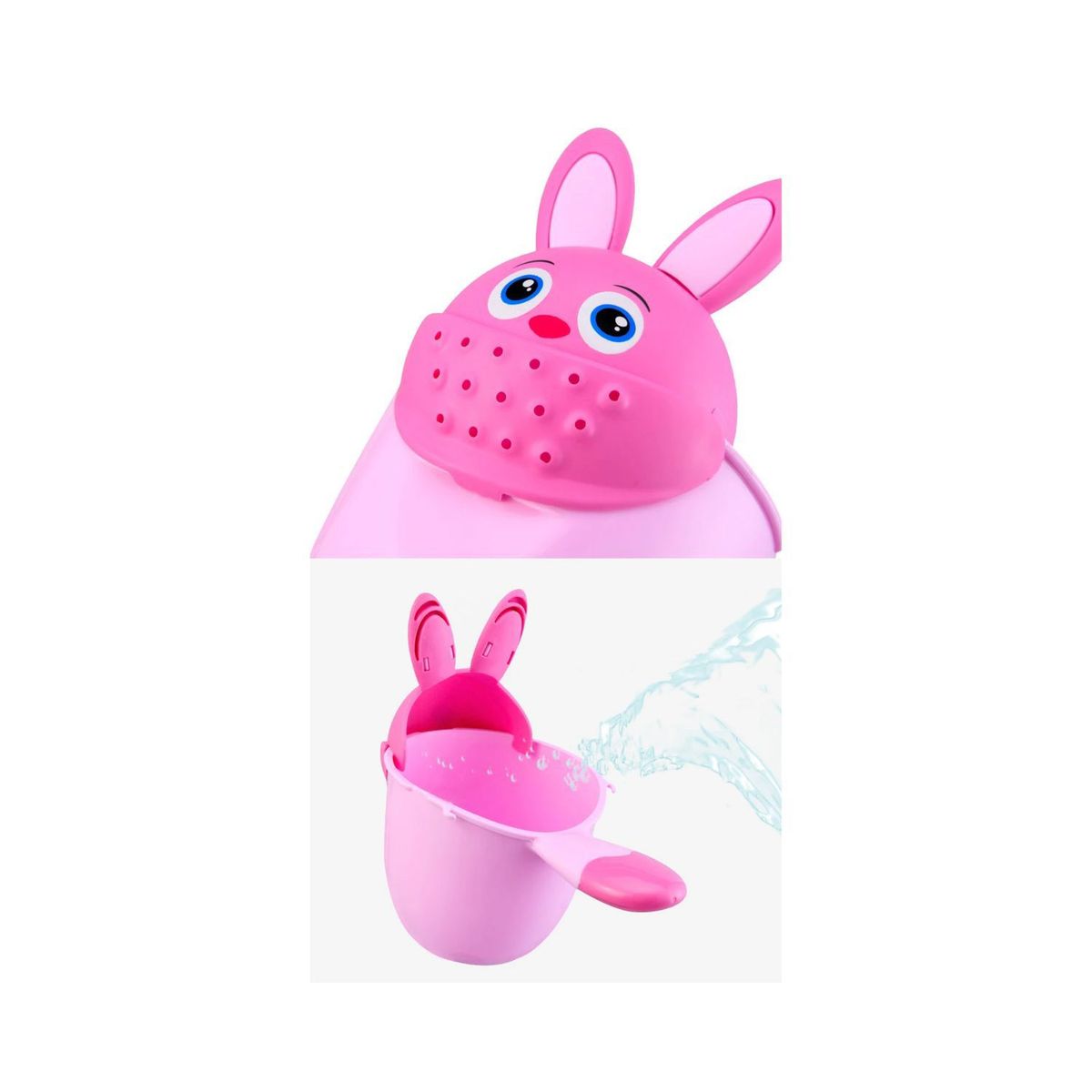 GENERICO - Jarrita para Baño de Bebes Rosa