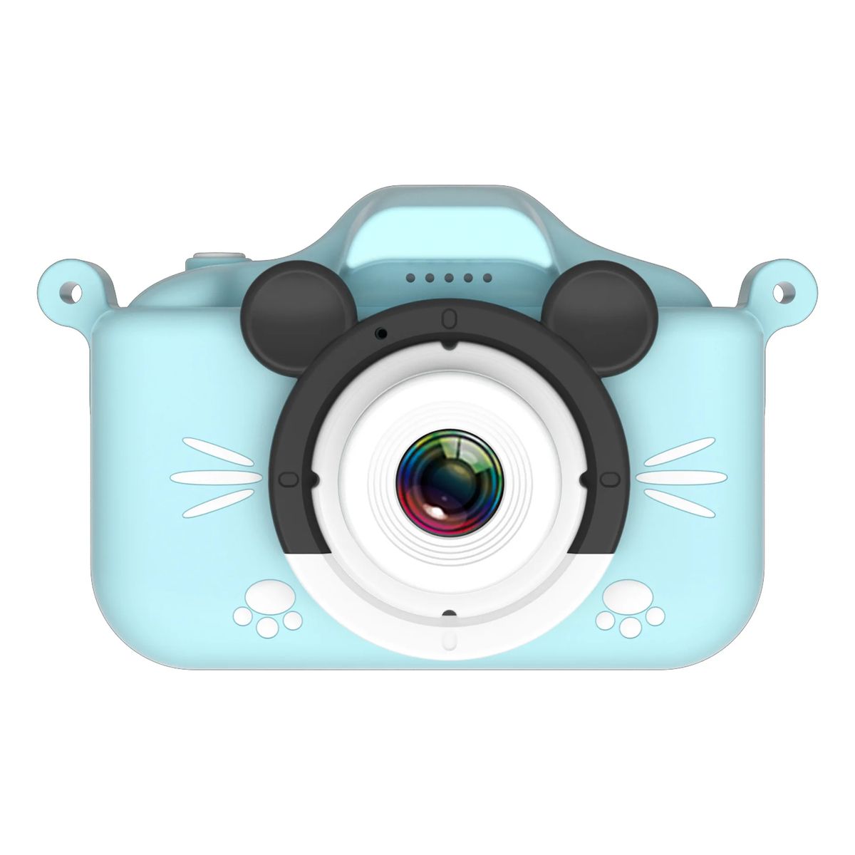 OEM - Cámara Digital para niños Foto y video X5S Doble Lente - Mickey Celeste