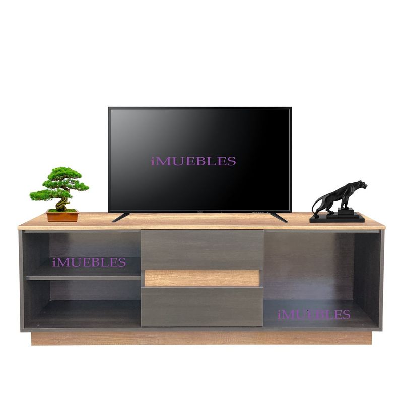 GENERICO - Mueble TV Centro Entretenimiento Aparador Melamina
