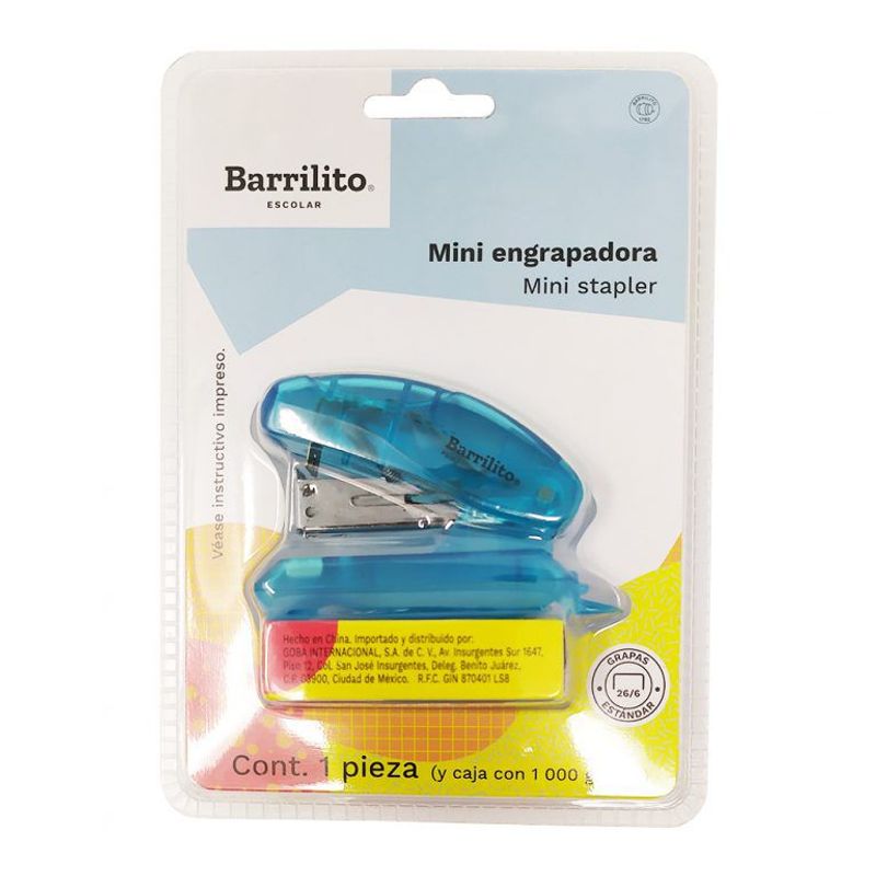 GENERICO - Engrapador Mini Colors - grapas