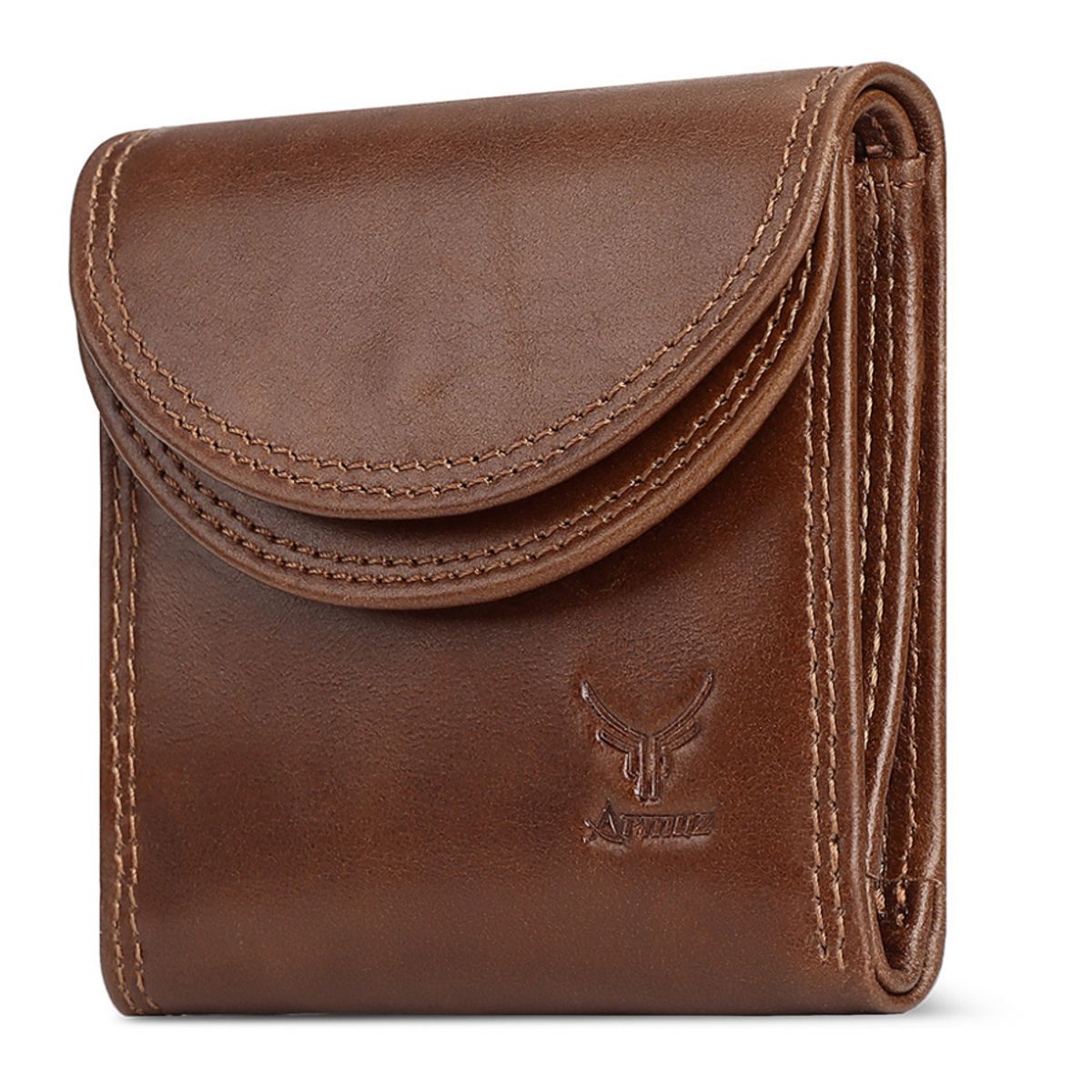 ARMUZ - Monedero de cuero vacuno AR07