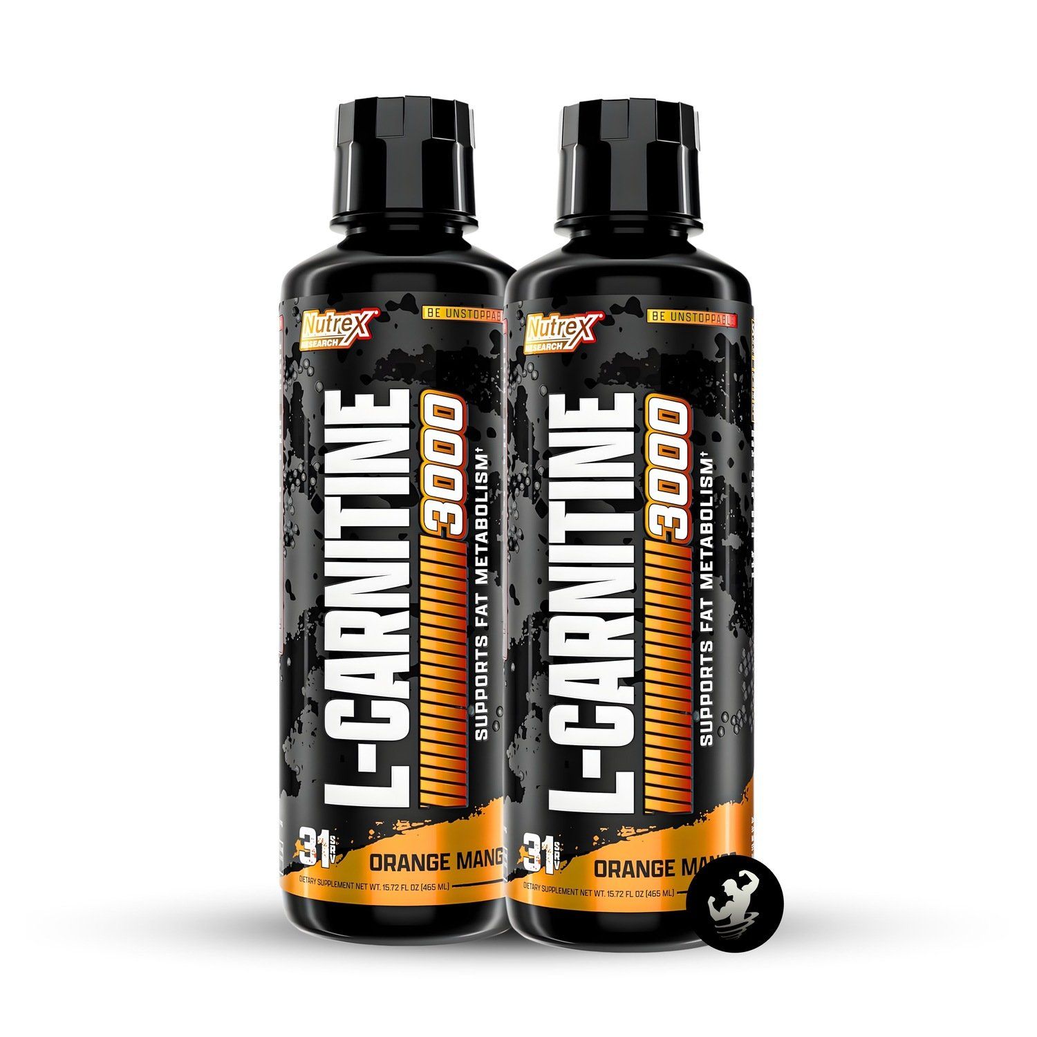 Pack x 02 L-Carnitina 3000 Nutrex - Orange Mango NUTREX RESEARCH