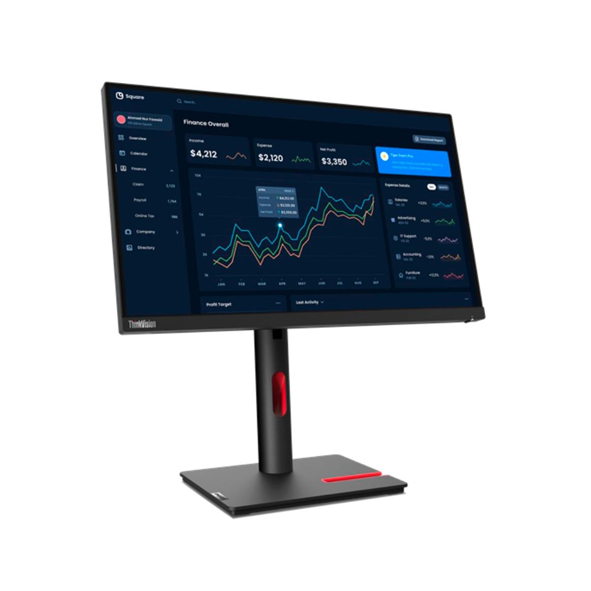 LENOVO - MONITOR LENOVO THINKVISION T22I-30 21.5" 1920X1080 WLED P/N:63B0MAR6LA