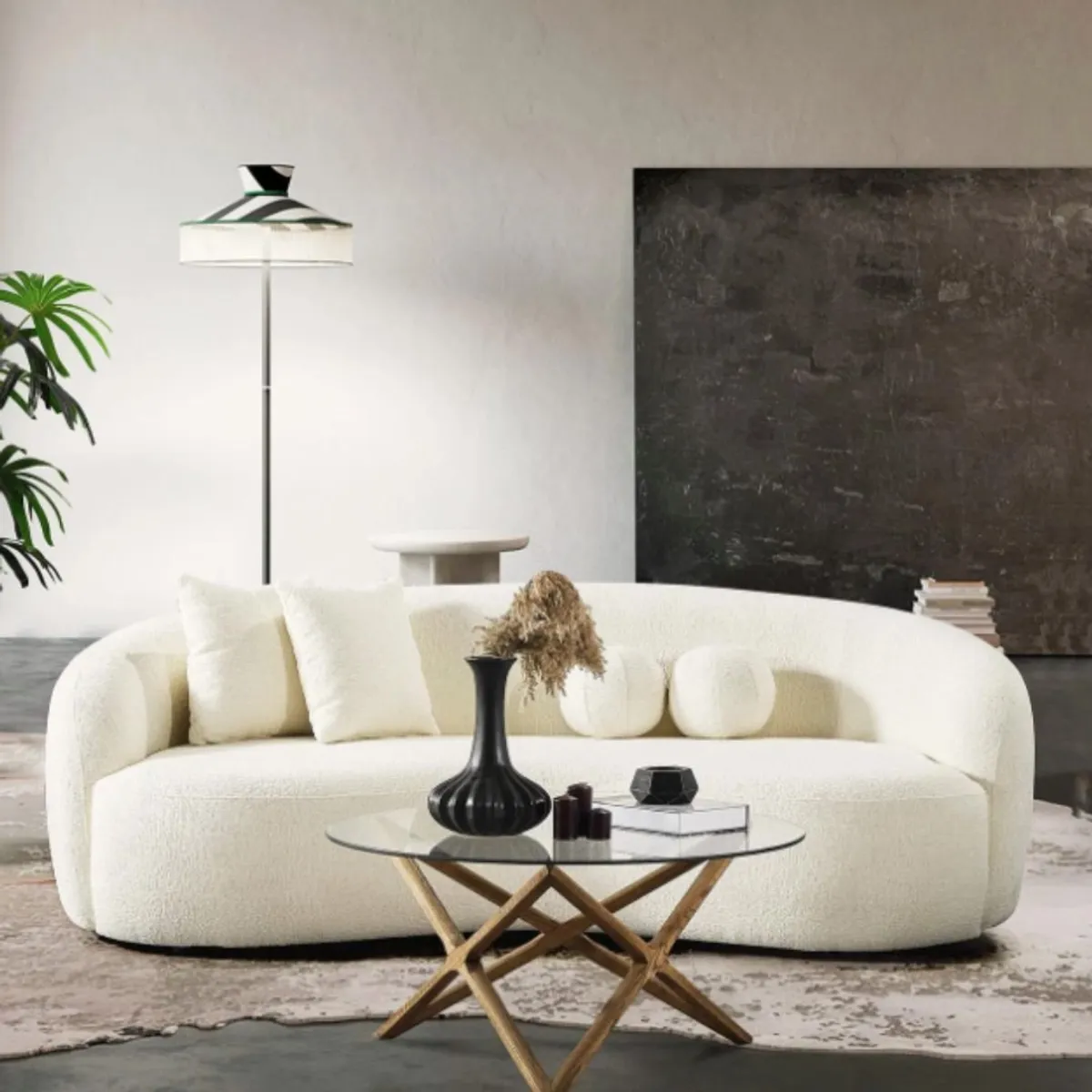 GENERICO - SOFA CURVY 3 CUERPOS