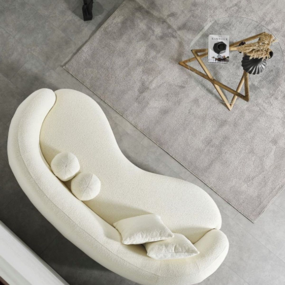 GENERICO - SOFA CURVY 3 CUERPOS