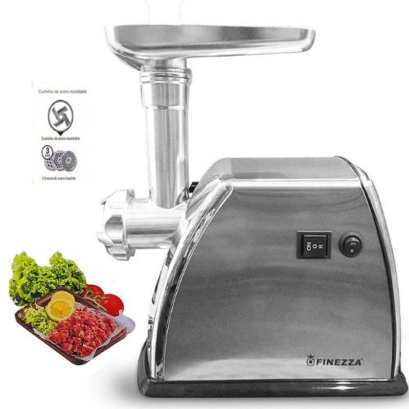 FINEZZA - Moledor Eléctrico de Carne Finezza FZ-102MC 1800W.