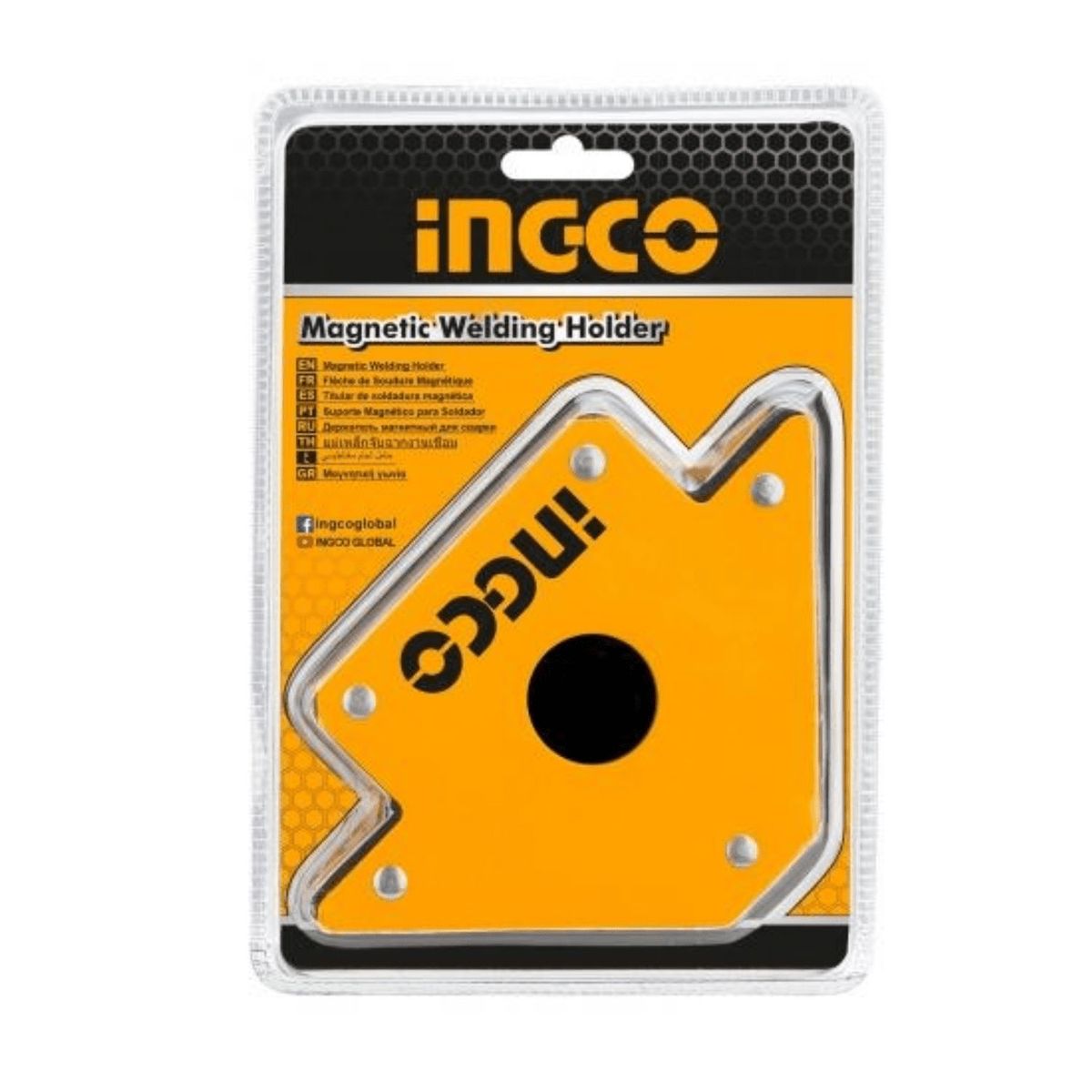 INGCO TOOLS - Escuadra Magnetica para soldar 4 Ingco