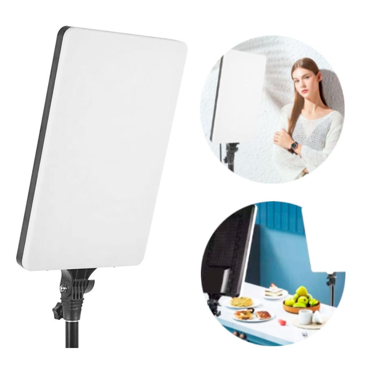 GENERICO - Panel de Iluminación Led Profesional de 16 pulgadas Regulable