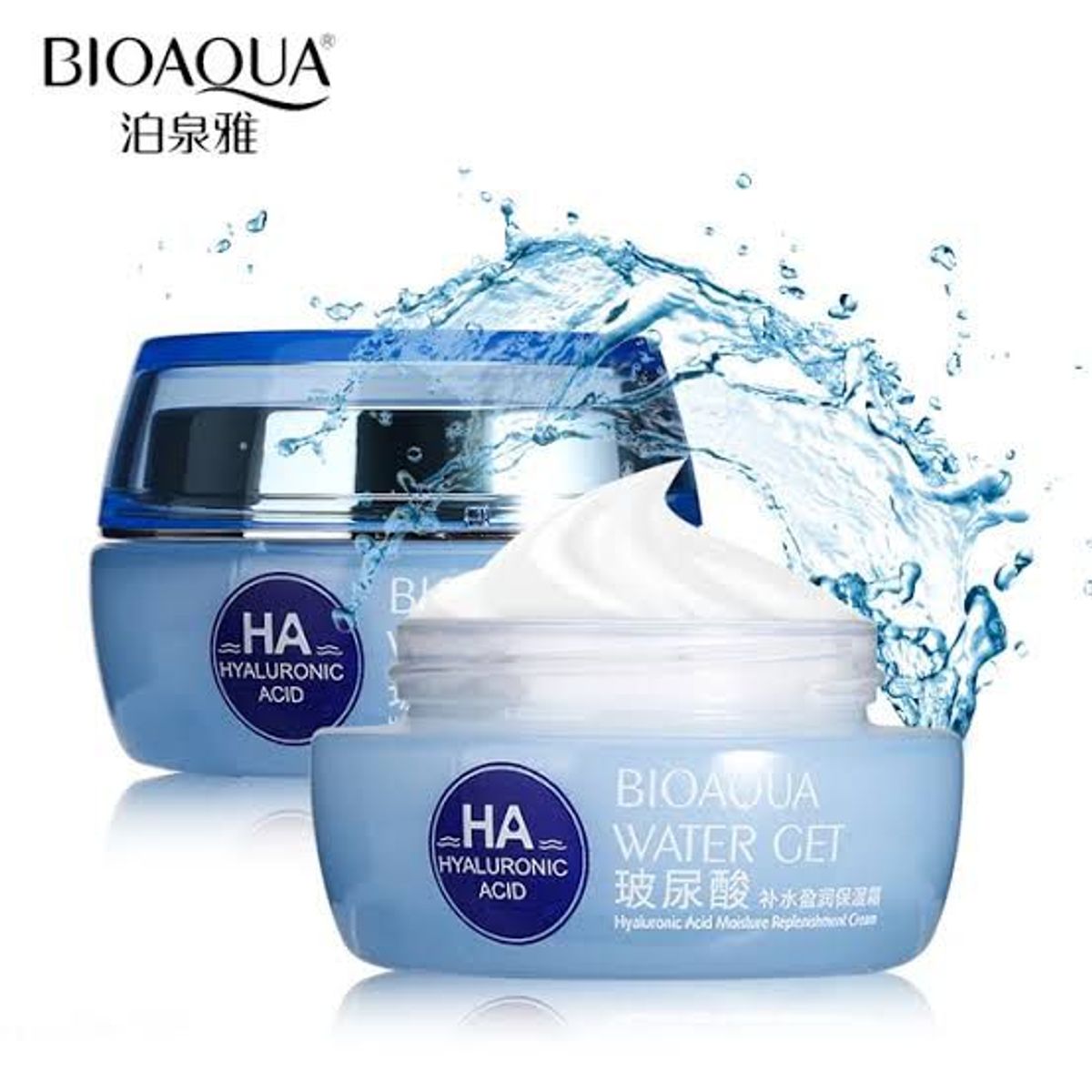 BIOAQUA - Crema Hidratante de Acido Hialuronico Water Get - Bioaqua