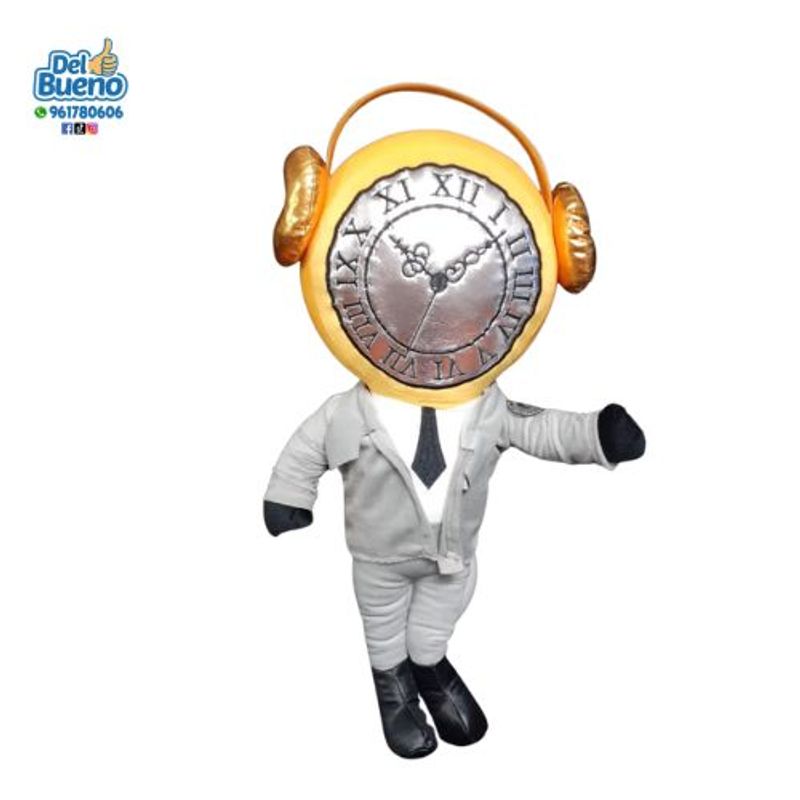 GENERICO - peluche de skibidi toilet clock man