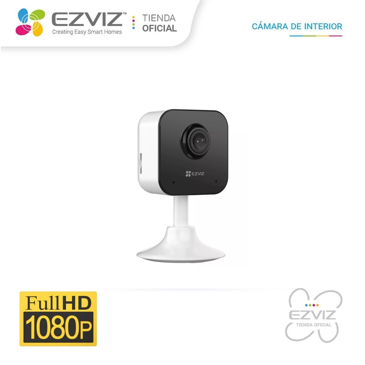 EZVIZ - Cámara de Seguridad Ezviz CS-H1C Wifi Inalambrica 1080p Interior