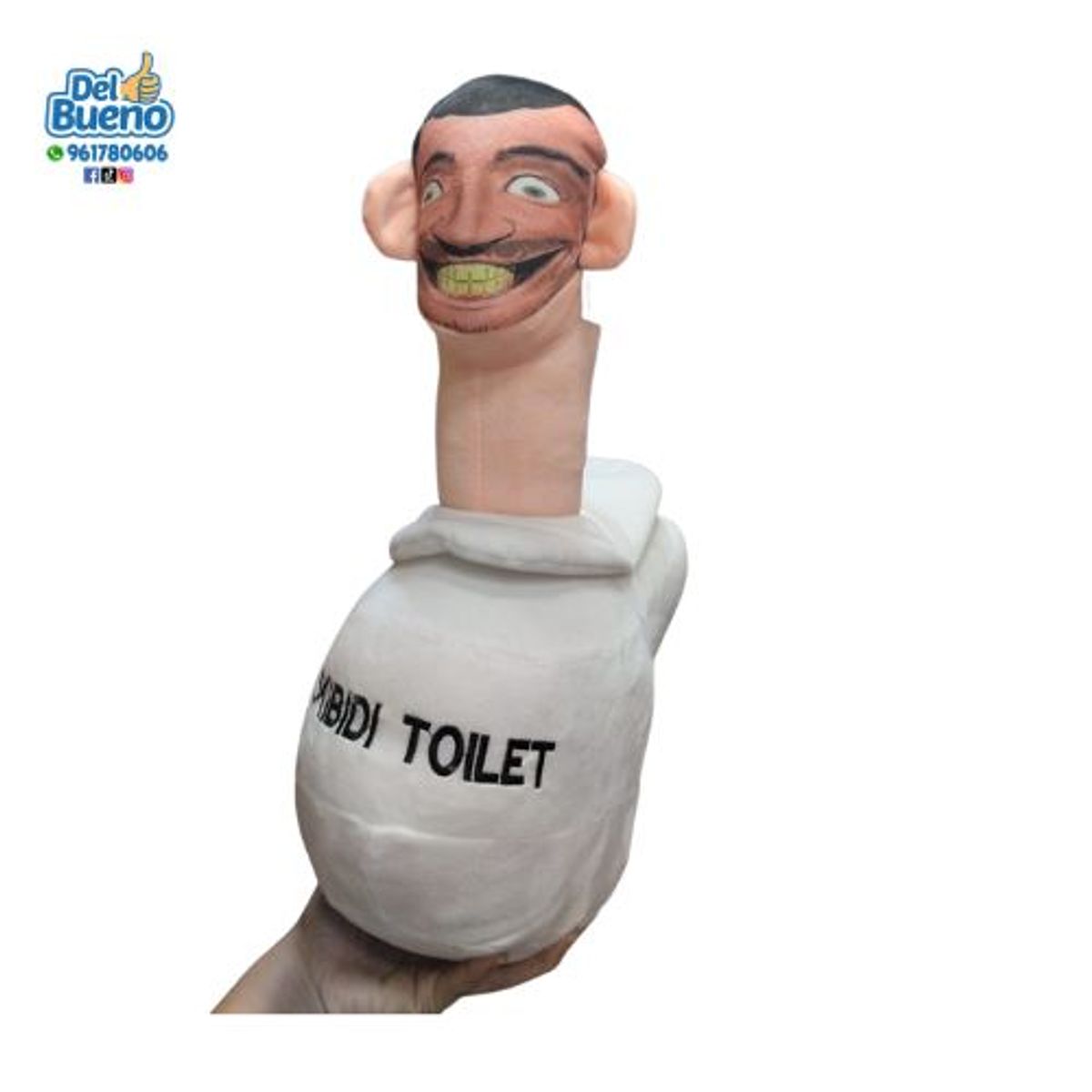 GENERICO - peluche de skibidi toilet - inodoro