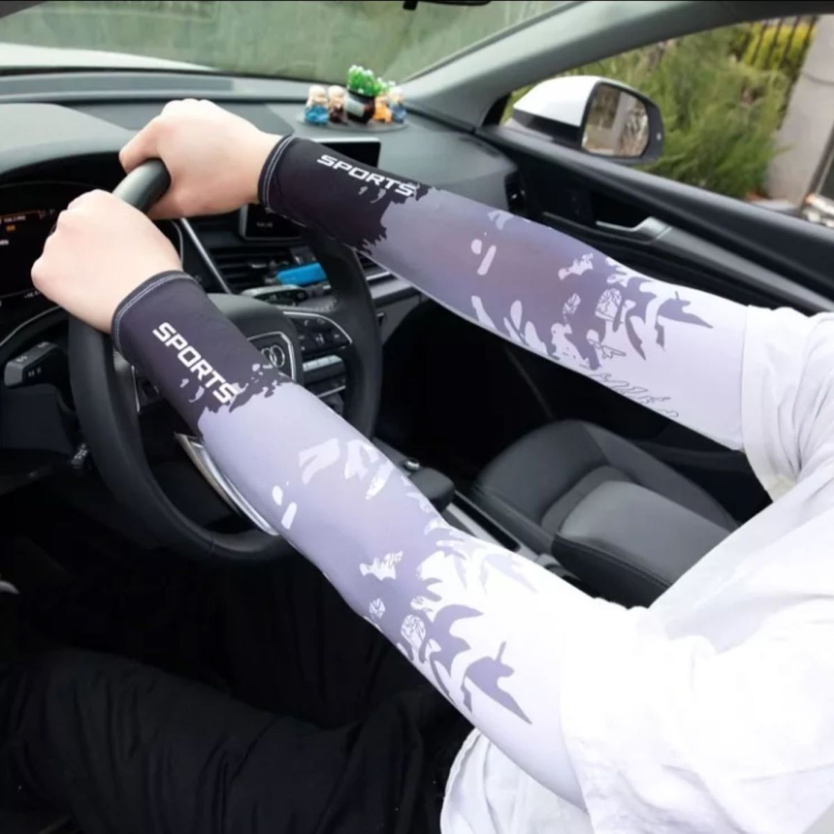 GENERICO - Mangas Protectoras De Brazos Frescas Protección Del Sol Uv