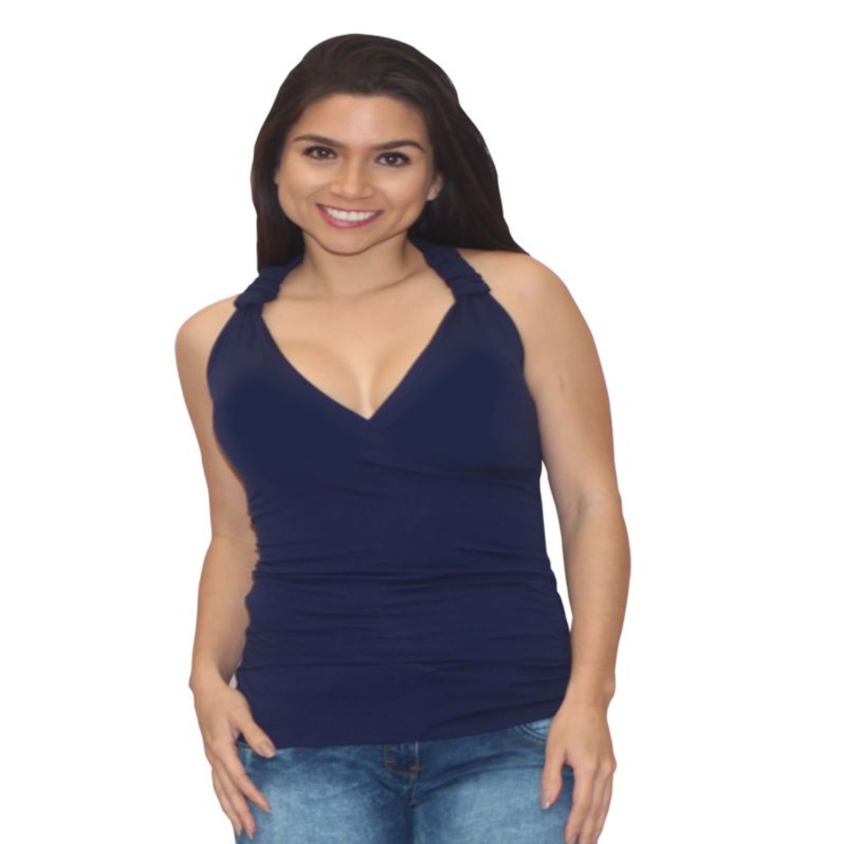 DCLAUDE COLLECTION BY DESIREE RUIZ - Dclaude collection by desireÃ© - blusa mujer tifanny - azul.