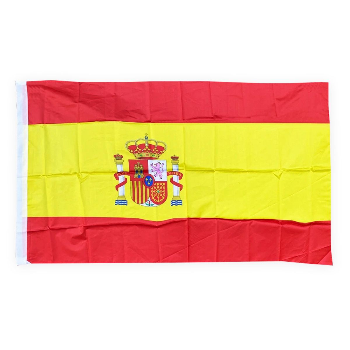GENERICO - Bandera De España 60 Cm X 90cm Con Escudo en Poliester A1