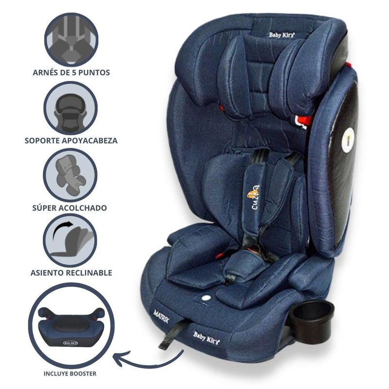 BABY KITS - Silla de Auto para Bebé »MATRIX» Blue