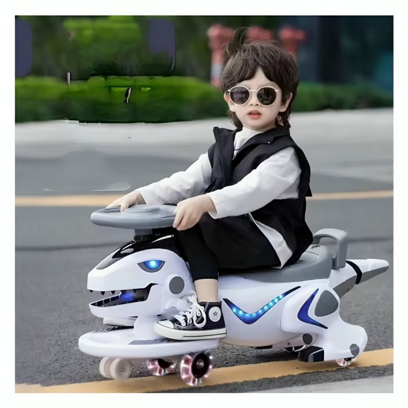 GENERICO - Twist Car Premium Dino Con Luces Led Musical Para Niños