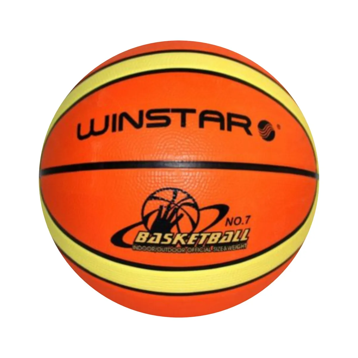 WINSTAR - PELOTA PARA BÁSQUET TALLA 7 BALONCESTO WINSTAR NARANJA