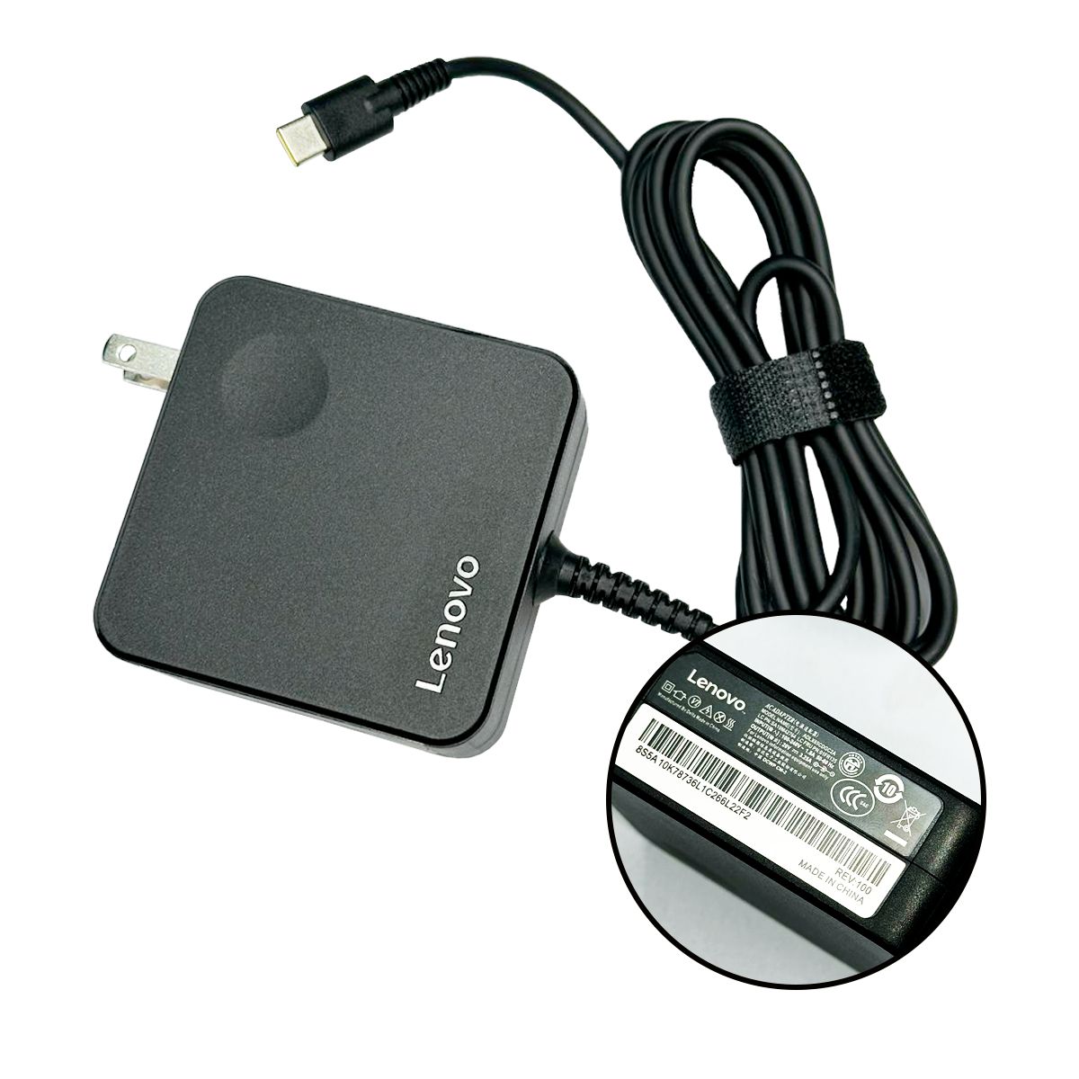 LENOVO - Cargador Lenovo Thinkpad ( USB - C )20v 3.25 A 65w