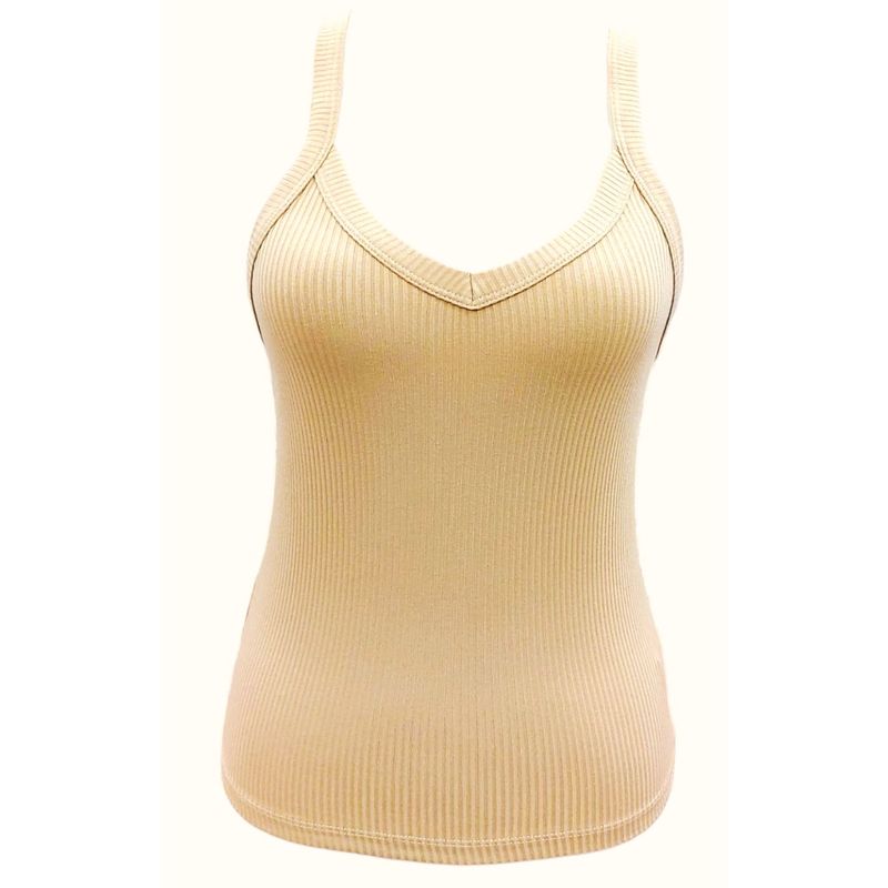 GENERICO - POLO MANGA CERO ACANALADO MUJER DBELLAS