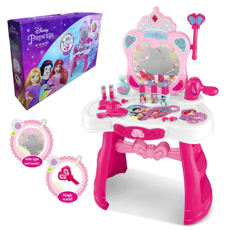 DISNEY - Set de Belleza Disney princesas Musical Luces y a Sensor