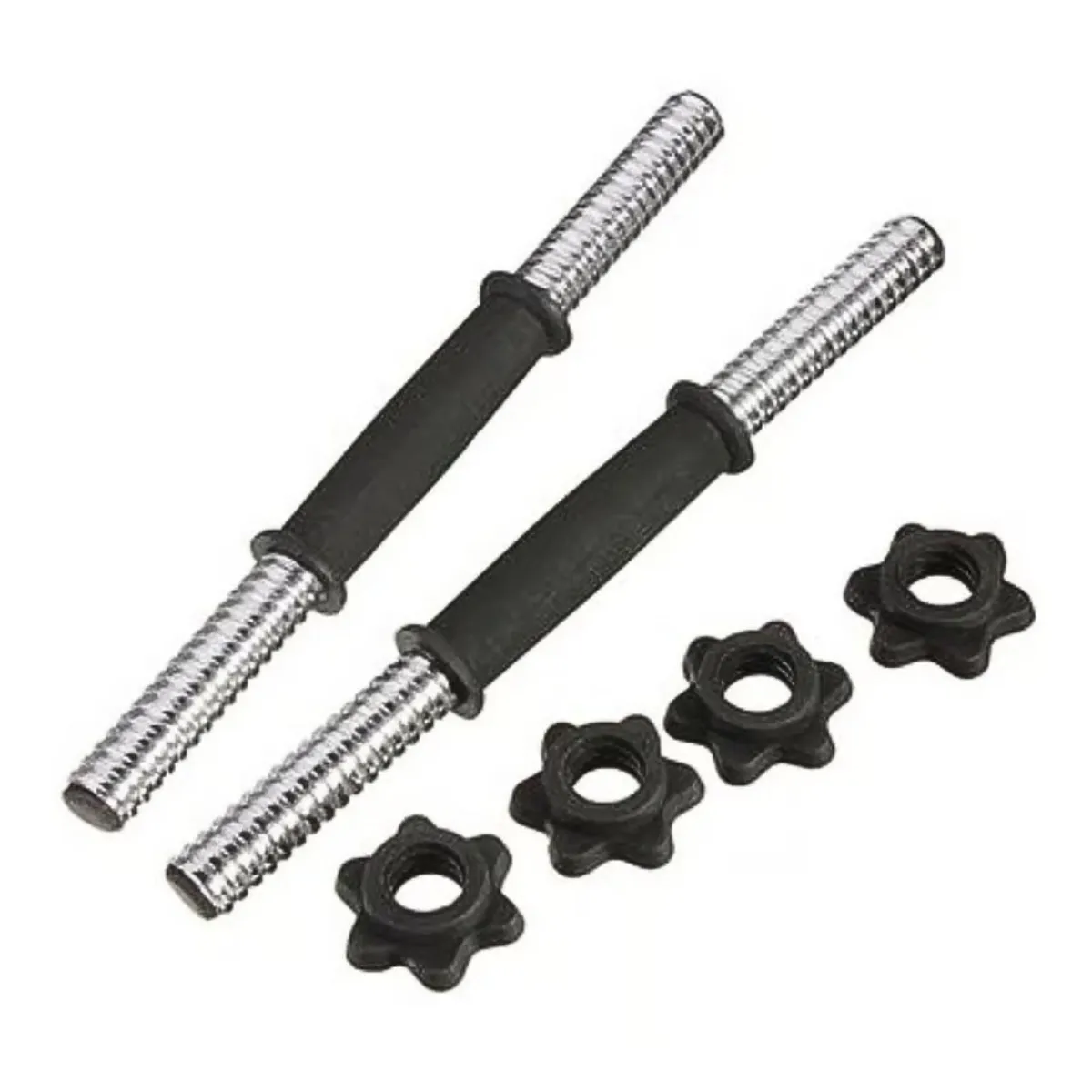 REAL FITNESS PERU - Mancuernas de Tubo de PVC + 4 Roscas Real Fitness Perú