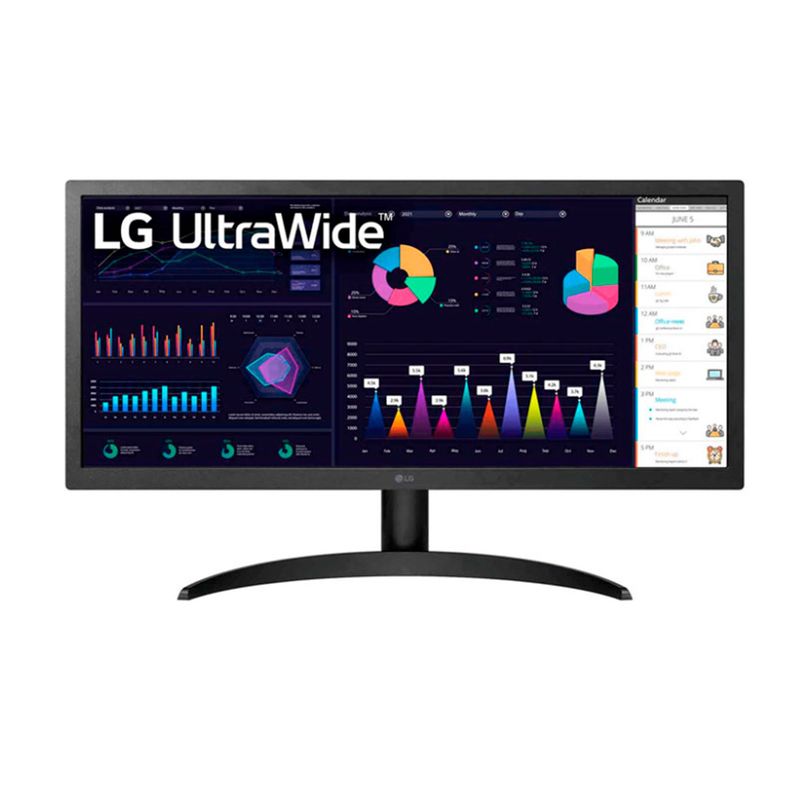 LG - MONITOR LG LED 25.7" ULTRAWIDE 2560X1080 1MS/75HZ P/N: 26WQ500-B.